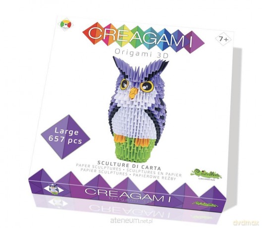 CUBE Creagami: Sowa [PUZZLE]