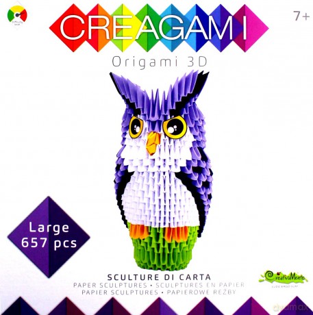 CUBE Creagami: Sowa [PUZZLE]