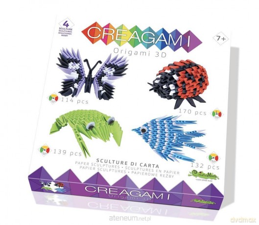 CUBE Creagami: Zestaw 4 [PUZZLE]