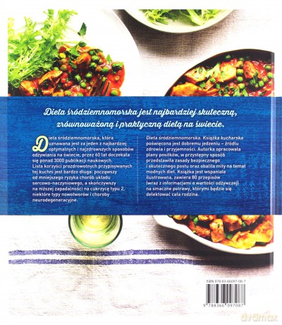 Dieta śródziemnomorska. Książka kucharska - Catherine Itsiopoulos [KSIĄŻKA]
