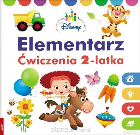 Disney Maluch. Elementarz. Ćwiczenia 2-latka [KSIĄŻKA]