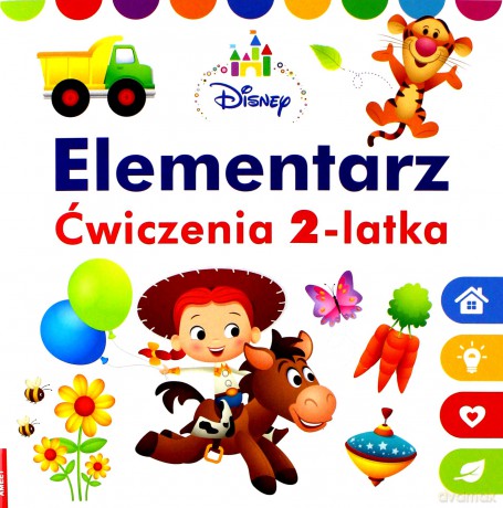 Disney Maluch. Elementarz. Ćwiczenia 2-latka [KSIĄŻKA]