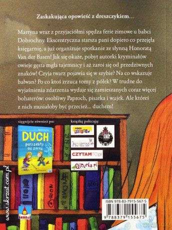 Duch z Księgarni pod Lasem - Agnieszka Gadzińska [KSIĄŻKA]
