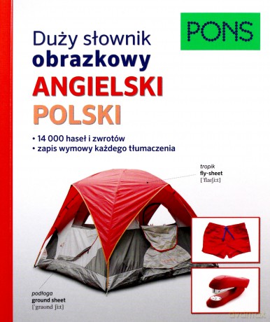 Duży słownik obrazkowy angielsko-polski [KSIĄŻKA]