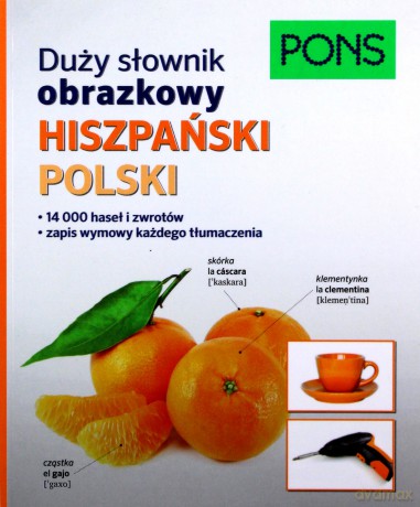Duży słownik obrazkowy hiszpańsko-polski [KSIĄŻKA]