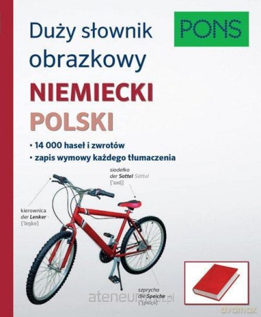 Duży słownik obrazkowy niemiecko-polski [KSIĄŻKA]