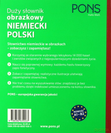 Duży słownik obrazkowy niemiecko-polski [KSIĄŻKA]