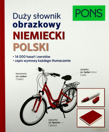 Duży słownik obrazkowy niemiecko-polski [KSIĄŻKA]
