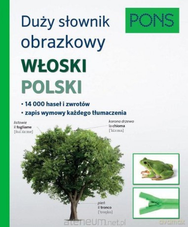 Duży słownik obrazkowy włosko-polski [KSIĄŻKA]
