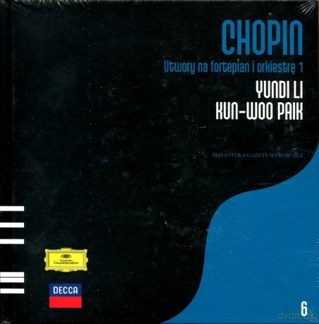 Fryderyk Chopin Tom 06. Andrew Davies: Utwory na fortepian i orkiestrę 1 (digibook) [CD]