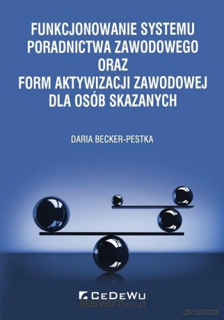Funkcjonowanie systemu poradnictwa zawodowego - Daria Becker-Pestka [KSIĄŻKA]