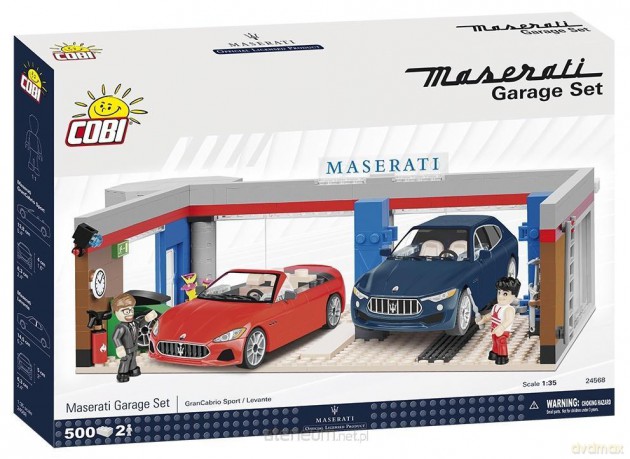 Garaż Maserati [KLOCKI]