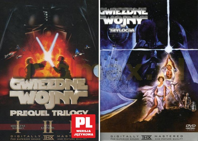 Gwiezdne Wojny Komplet wszystkich części 2BOXY [6DVD]