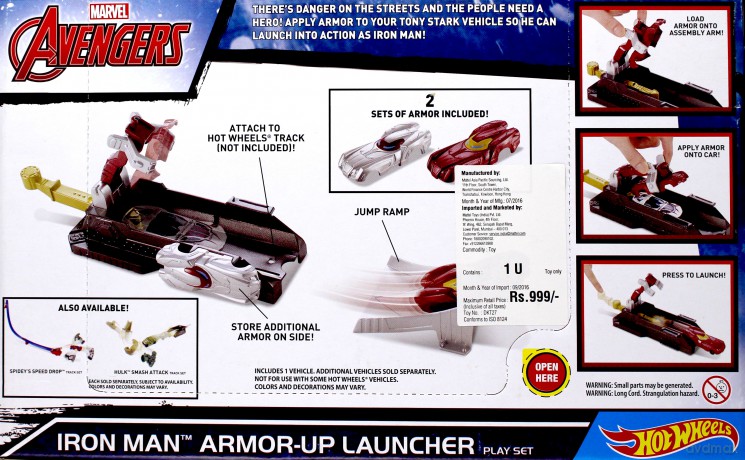 Hot Wheels Marvel Avengers