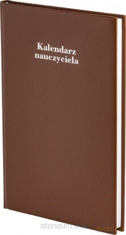 Kalendarz Nauczyciela A5 2019/2020 Albit T brąz [KALENDARZ]