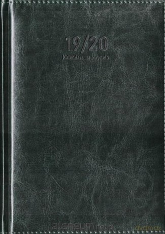 Kalendarz Nauczyciela A5 2019/2020 Nebraska zieleń [KALENDARZ]
