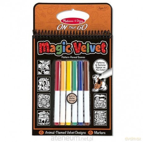 Kolorowanka Magic velvet Zwierzęta