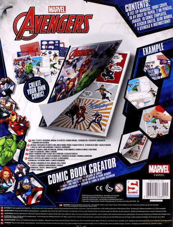 Komiks do narysowania Avengers