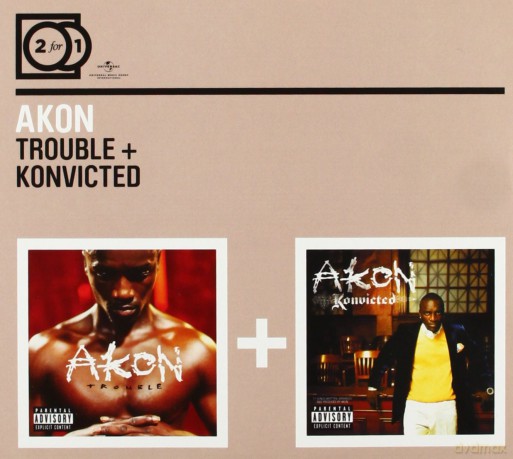 Akon: 2 For 1: Trouble /Konvicted [2CD]