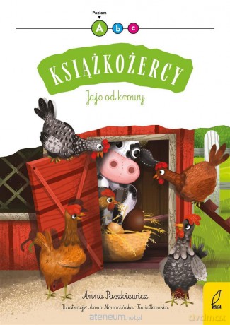 Książkożercy. Jajo od krowy (poziom 1) - Anna Paszkiewicz [KSIĄŻKA]