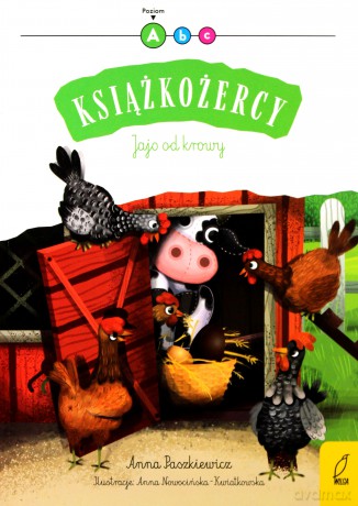 Książkożercy. Jajo od krowy (poziom 1) - Anna Paszkiewicz [KSIĄŻKA]