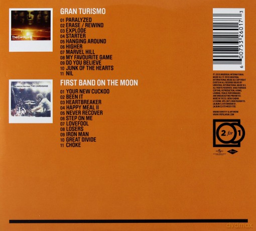 The Cardigans: 2 For 1: Gran Turismo / First Band On The [2CD]
