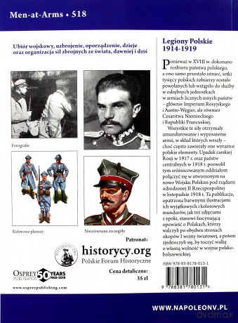 Legiony Polskie 1914-1919 - Nigel Thomas [KSIĄŻKA]