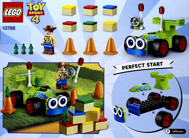LEGO JUNIORS 10766 Chudy i Pan Sterowany [KLOCKI]