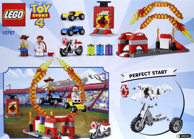 LEGO JUNIORS 10767 Toys Story 4 Pokaz kaskaderski [KLOCKI]