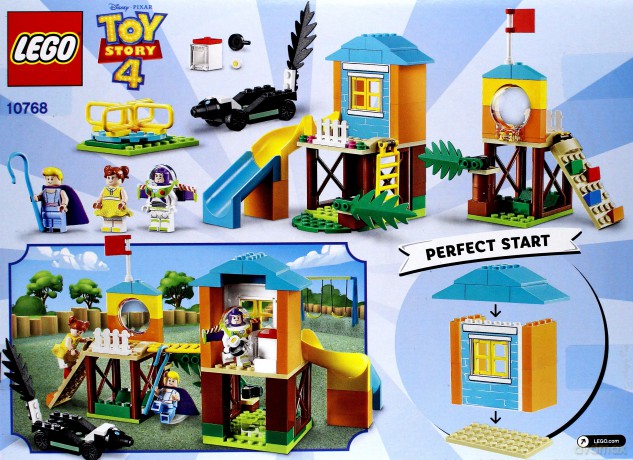 LEGO JUNIORS 10768 Toys Story 4 Przygoda Buzza [KLOCKI]