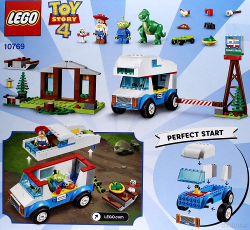 LEGO JUNIORS 10769 Toys Story 4 wakacje w kamperze [KLOCKI]