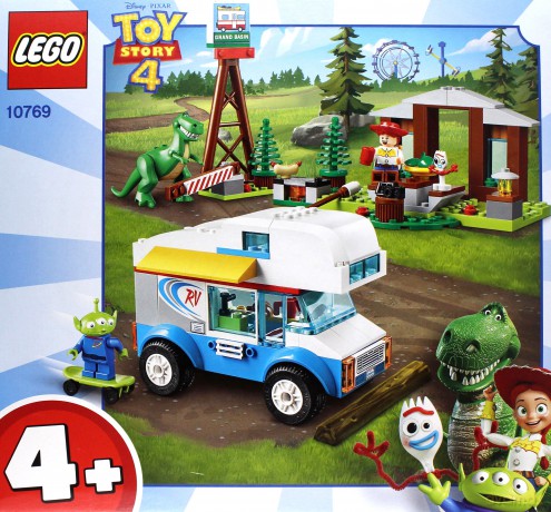 LEGO JUNIORS 10769 Toys Story 4 wakacje w kamperze [KLOCKI]