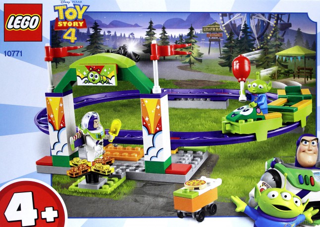 LEGO JUNIORS 10771 Karnawałowa kolejka [KLOCKI]