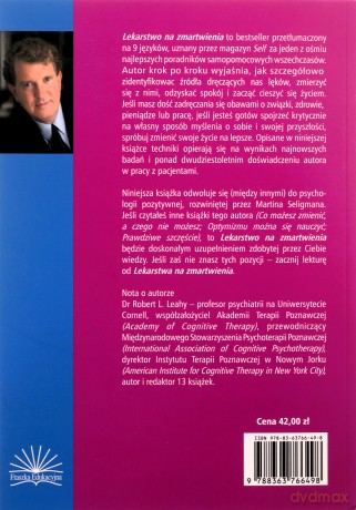 Lekarstwo na zmartwienia - Robert L. Leahy [KSIĄŻKA]