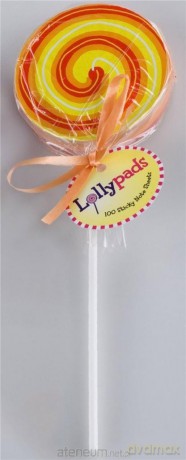 Lollypads lizak - karteczki samoprzylpne pomarańcz