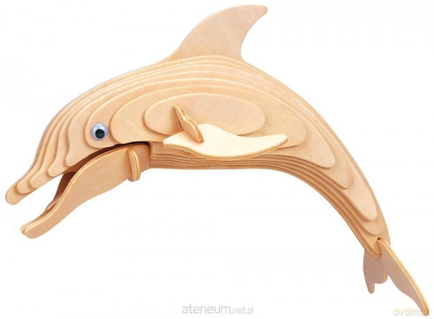 Łamigłówka drewniana Gepetto - Delfin [GRA]