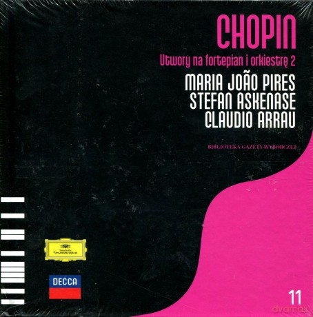 Fryderyk Chopin Tom 11. Mario Joao Pires - Utwory na fortepian i orkiestrę 2 (digibook) [CD]