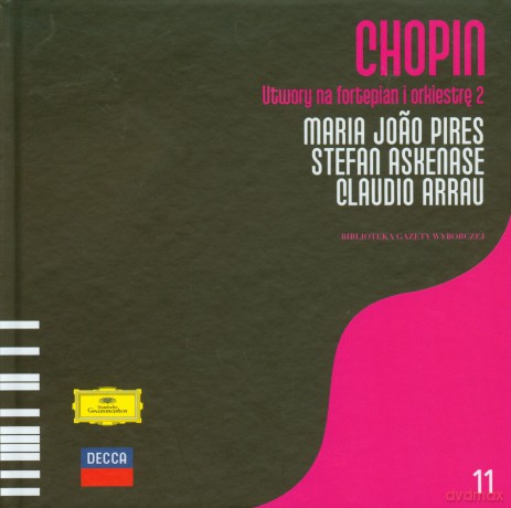 Fryderyk Chopin Tom 11. Mario Joao Pires - Utwory na fortepian i orkiestrę 2 (digibook) [CD]