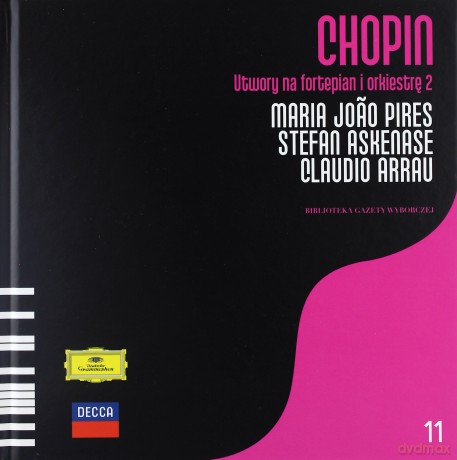Fryderyk Chopin Tom 11. Mario Joao Pires - Utwory na fortepian i orkiestrę 2 (digibook) [CD]