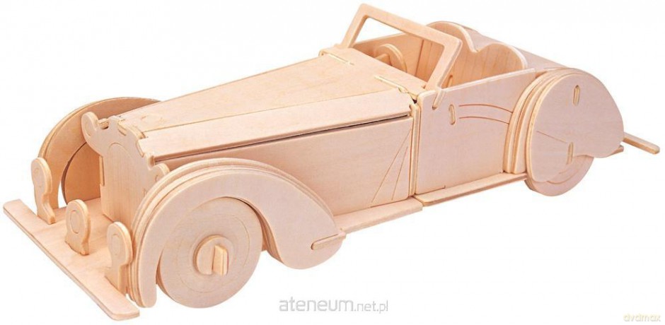 Łamigłówka drewniana Gepetto-Oldtimer kabriolet [GRA]