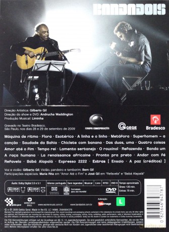 Gilberto Gil: Bandadois [DVD]
