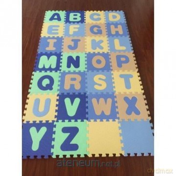 Mata puzzle piankowe na podłogę Alfabet 28 el [PUZZLE]