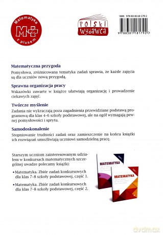 Matematyka. Zbiór zadań konkursowych klasa 4-6 - Agnieszka Żurek, Piotr Jędrzejewicz [KSIĄŻKA]