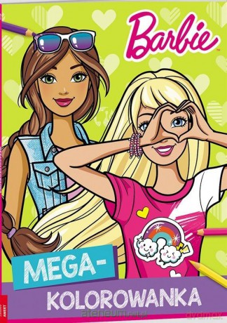 Megakolorowanka. Barbie [KSIĄŻKA]