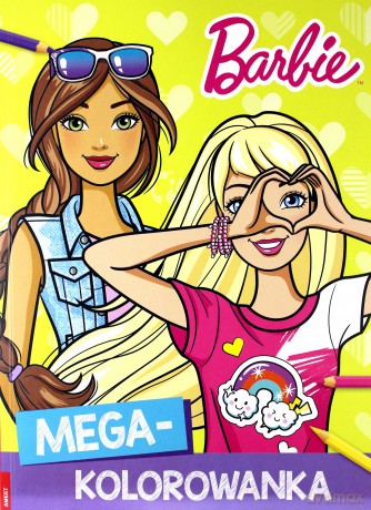 Megakolorowanka. Barbie [KSIĄŻKA]
