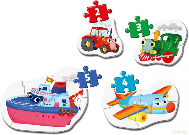 Moje pierwsze puzzle Means of transport [PUZZLE]