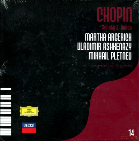 Fryderyk Chopin Tom 14. Marta Argerich: Sonaty 2, Ronda (digibook) [CD]