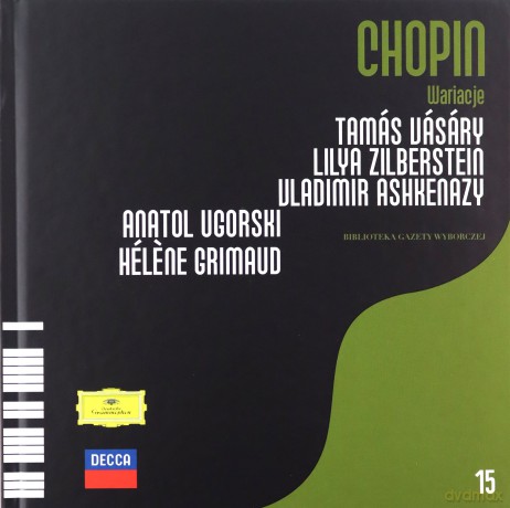 Fryderyk Chopin Tom 15. Tamas Vasary: Wariacje (digibook) [CD]