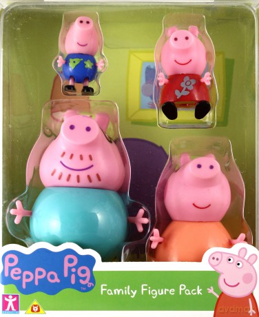 Peppa Pig - zestaw 4 figurek