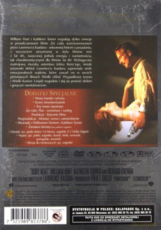 Żar ciała wydanie kolekcjonerskie [DVD]